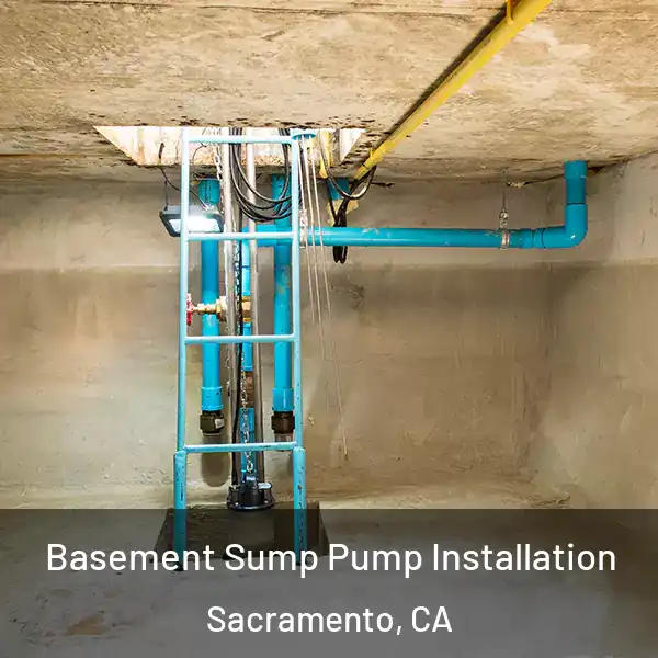  Basement Sump Pump Installation Sacramento, CA