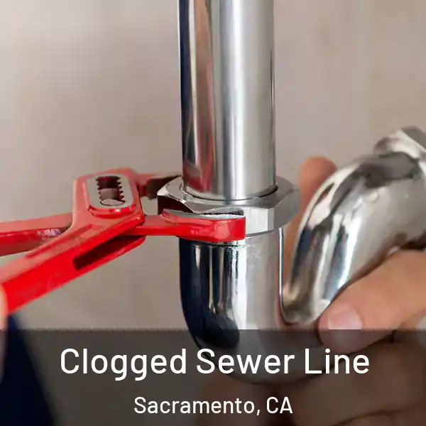  Clogged Sewer Line Sacramento, CA