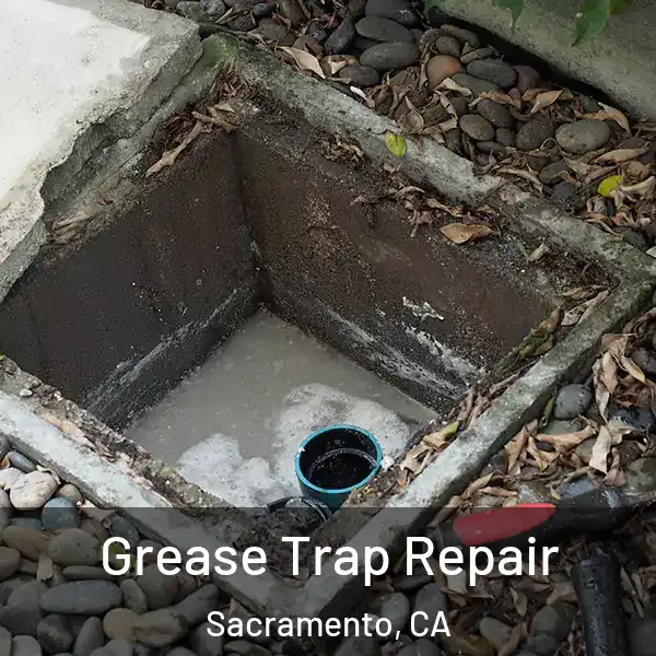  Grease Trap Repair Sacramento, CA