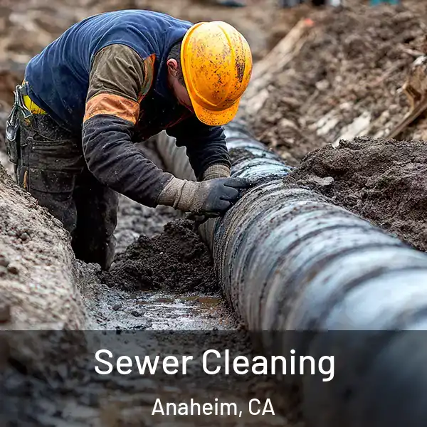  Sewer Cleaning Anaheim, CA