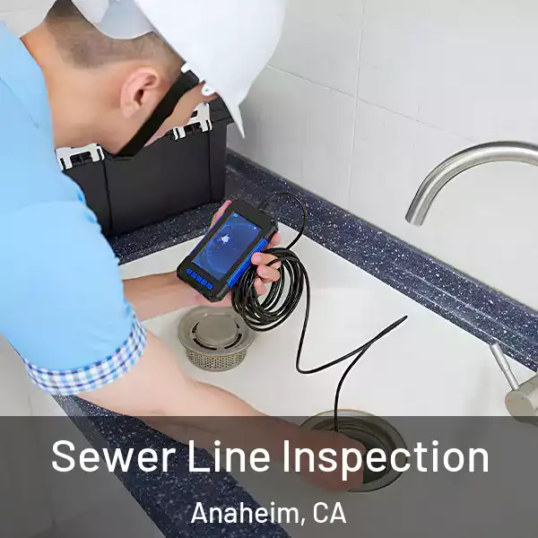  Sewer Line Inspection Anaheim, CA