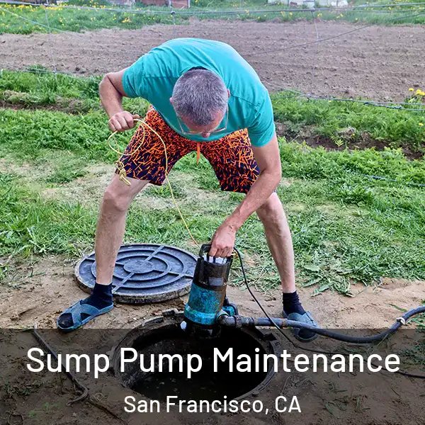  Sump Pump Maintenance San Francisco, CA